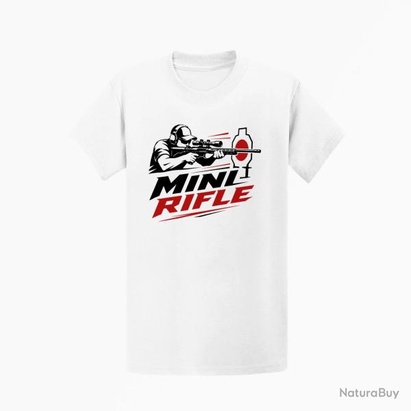 T-shirt Mini Rifle Blanc / Noir et rouge