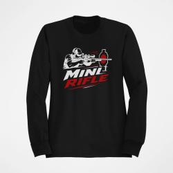 Sweat Mini Rifle Noir / Blanc et rouge