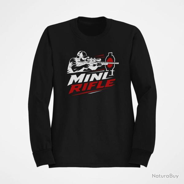 Sweat Mini Rifle Noir / Blanc et rouge