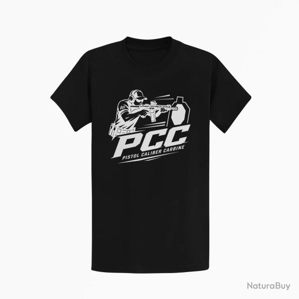 T-shirt PCC Pistol Caliber Carbine Noir