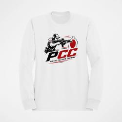 Sweat PCC Pistol Caliber Carbine Blanc / Noir et rouge