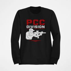 Sweat PCC Division Noir / Blanc et rouge