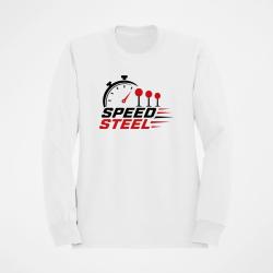 Sweat Speed Steel Chronom&egrave;tre et cibles Blanc / Noir et rouge