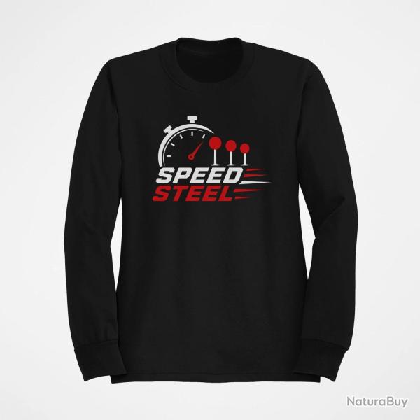 Sweat Speed Steel Chronom�tre et cibles Noir / Blanc et rouge