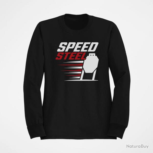 Sweat Speed Steel Cible m�tallique Noir / Blanc et rouge