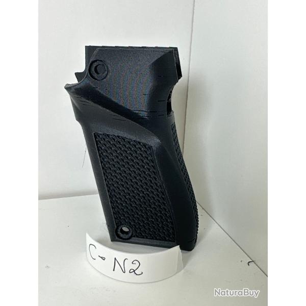 (D-N2) Crosse noire droitier pour pistolet Unique 22lr mod�le D et E.