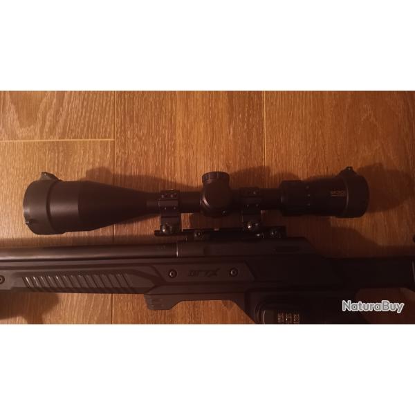 Lunette MICRODOT FIRST 6-24x50 MOA + 2 brides D.25,4 + rail 0 MOA pour CZ 457 22LR