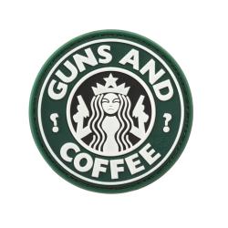 Patch JTG Guns and Coffee - Vert/Noir