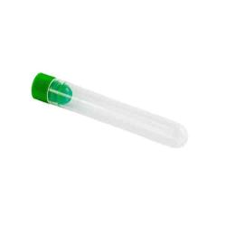 50 dosettes 5ml (12 x 75mm) avec bouchon - vert