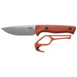 Couteau &agrave; lame fixe Benchmade SlipRidge Fixed Combo Rust Orange