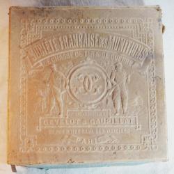 CHASSE Belle boite carton GEVELOT profils de militaire pour cartouches &agrave; recharger ref BER26CAR002