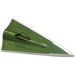 Lot de 3 pointes de chasse Zwikey No mercy pour f&ucirc;t en bois 2 blades 130 grains