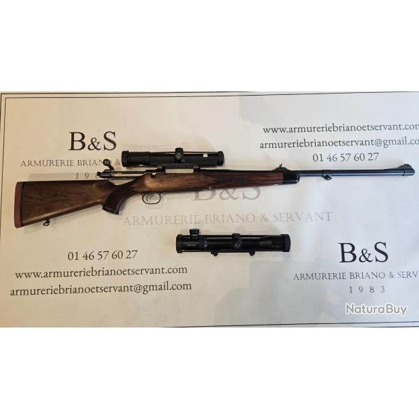 MAUSER M 03 375 Holland & Holland Mag + 2 lunettes zeiss