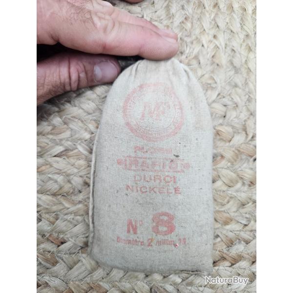 Sachet 1kg plomb durci nickel� d'�poque n�8