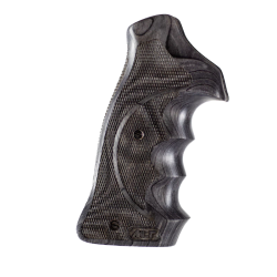 Poign&eacute;e bois lamin&eacute; MBT GRIPS Sport pour revolver SMITH & WESSON K/L grise
