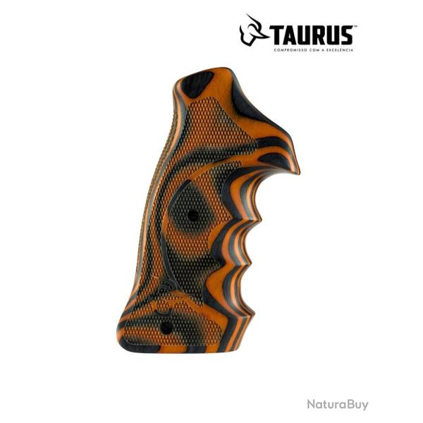 Poign�e bois lamin� MBT GRIPS Sport pour revolver TAURUS orange