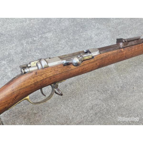 Mauser 1871 bavarois ( InfanterieGewehr 71 ) calibre 11mm cat D