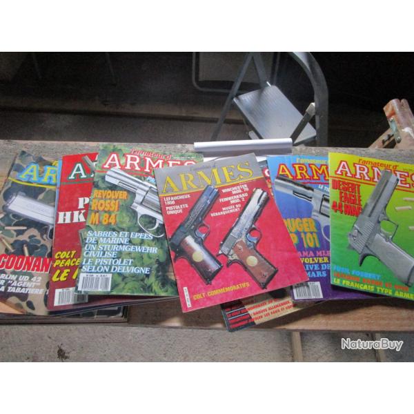 magazine l'amateur d'armes num�ro 90,91,92,93