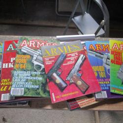 magazine l'amateur d'armes num&eacute;ro 116&agrave; 122