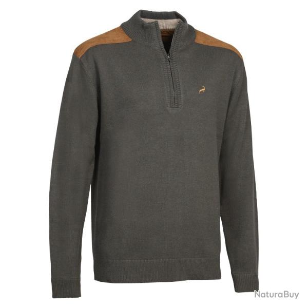 Pull Fox Col Zipp� PROHUNT - TAILLE 2XL