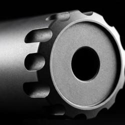 R&eacute;ducteur de son Bergara Mercury Ti30 Titane Cal.30 filetage : 5/8-24 Noir