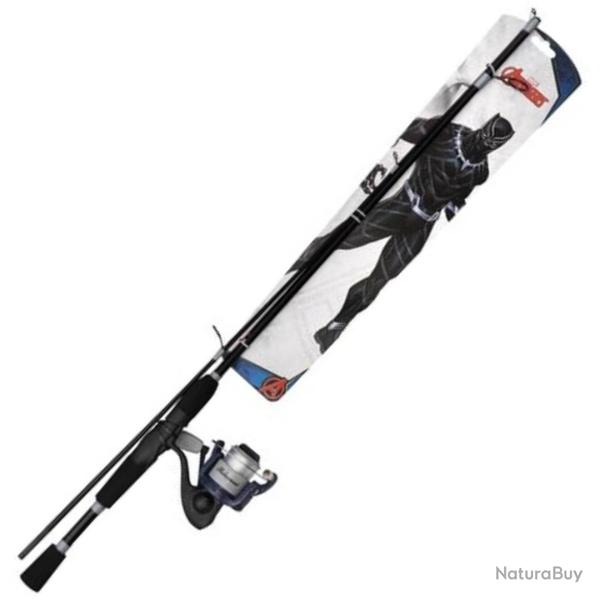 Combo Spinning Shakespeare Marvel� Black Panther 292g Moderate Fast 1.83m 5 - 20 g 0.92 m