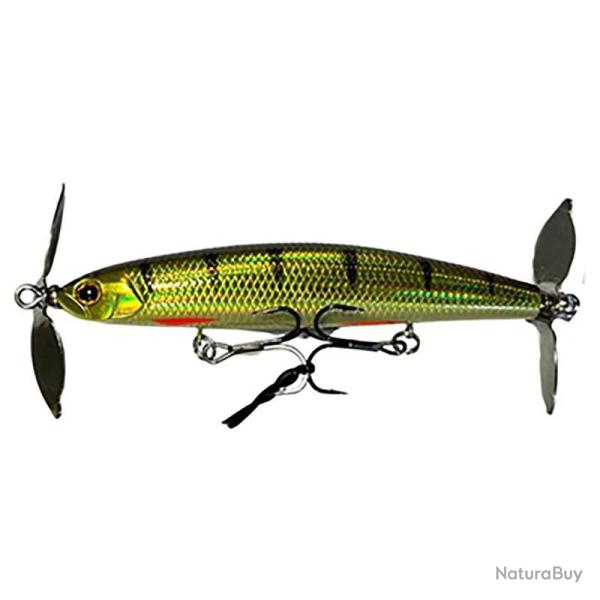 Poisson Nageur Tiemco Prop Pepper 110F 11cm 16g #932 - Green Perch