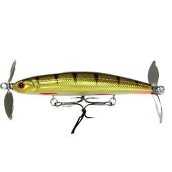 Poisson Nageur Tiemco Prop Pepper 110F 11cm 16g #934 - Gold Perch