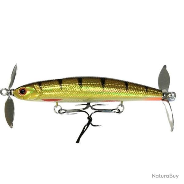 Poisson Nageur Tiemco Prop Pepper 110F 11cm 16g #934 - Gold Perch