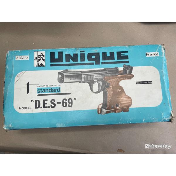 Boite vide UNIQUE DES 69
