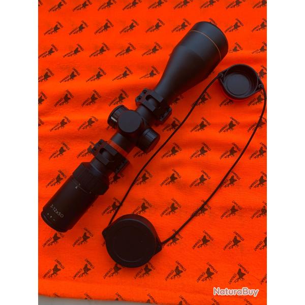 Lunette d'affut / approche SOLOGNAC 3-12 x 50 avec colliers "Quick-Lock"