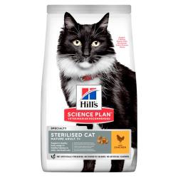 HILLS FELINE STERILISED MATURE 7+ POULET 3KGS
