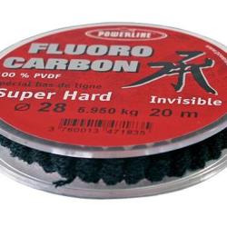FIL FLUORO CARBON HARD 50M 0.28mm / 5.95kg