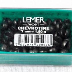 CHEVROTINE BOITE GLISSIERE 6mm / 1.23gr