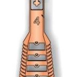 ECHELLE ELASTIQUE STONFO PAR 1 NPC Taille 4 - de 20.6mm &agrave; 26mm