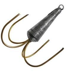 PLOMB GRAPIN BRANCHE LAITON PAR 2 150gr