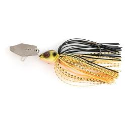 CHATTERBAIT RAGE BLADED JIG 17GR Black and gold