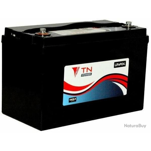 BATTERIE LITHIUM TN POWER 12V 54ah - 6.7kg - L229 x L138 x H217mm