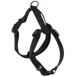HARNAIS NYLON REGLABLE NOIR 15MM 35/50CM S
