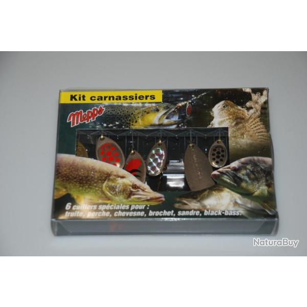 KIT CARNASSIER 6 cuilleres essentiels