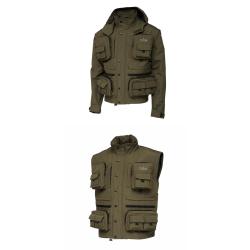 VESTE ONTARIO ICONIC FLY JACKET GREEN DAM L