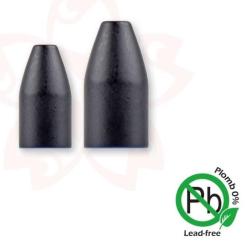 PLOMB BALLE BRASS BULLET WEIGHT COLORIS NOIR 14gr par 3