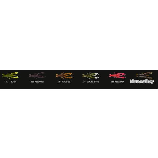 BASS CRAW 8CM PAR 1 Mojito 26