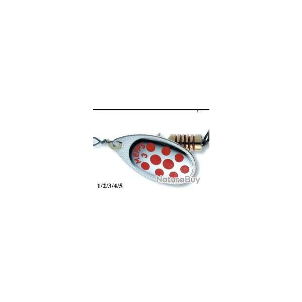 CUILLERE AGLIA DECOREES HAMECON SIMPLE Argent - Points rouges 3