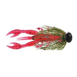 CRAW MONTE JIG 8CM 5GR Red glitter 34