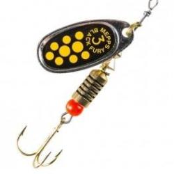 CUILLERE BLACK FURY ARGENT NOIR POINTS JAUNES 4