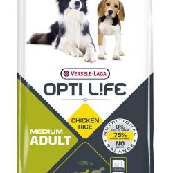 OPTILIFE ADULT MEDIUM POULET 12.5KGS