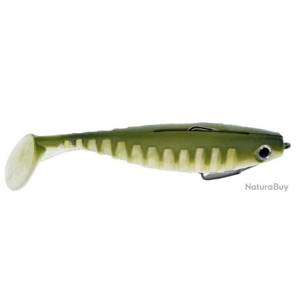 NEO SHALLOW 13CM 40GR MONTAGE TEXAN PAR 1 Natural green 385 C
