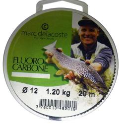 FIL FLUOROCARBONE DELACOSTE 20M 0.18mm / 2.480kg