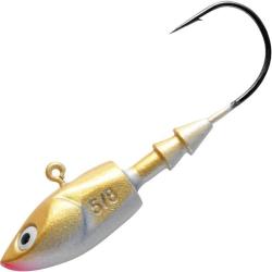 TETE PLOMBEE DEEP JIG BRONZE / GOLD NPC 17.5gr